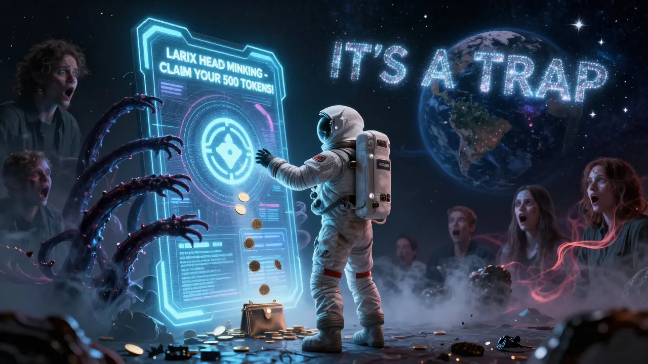 LARIX Larix Head Mining Campaign Airdrop: What You Need to Know