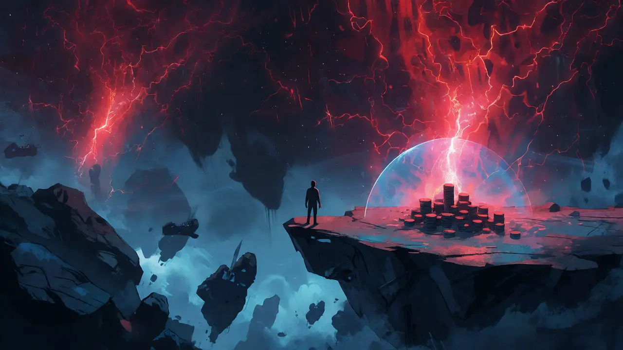 Lone trader on asteroid facing volatile market storms in deep space