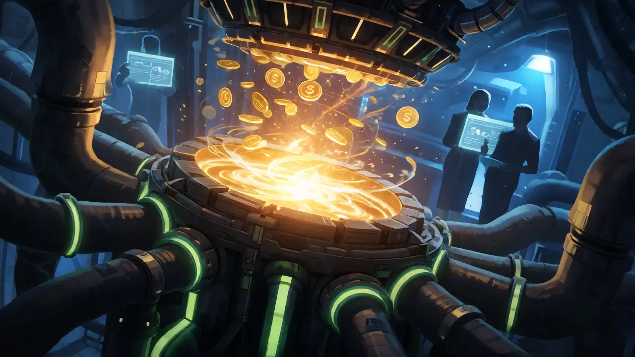 Cosmic forge burning SCA tokens for scarcity